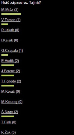 Zápas č.7 - Michal Mráz